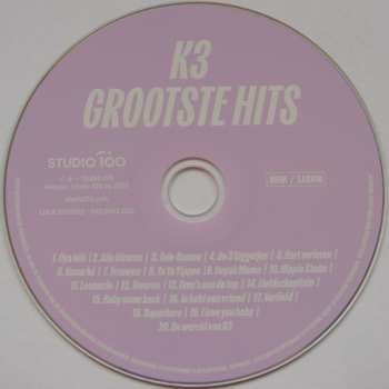 CD K3: K3 Grootste Hits