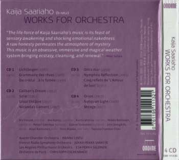 4CD/Coffret Kaija Saariaho: Works For Orchestra