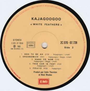 LP Kajagoogoo: White Feathers