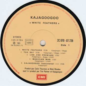 LP Kajagoogoo: White Feathers