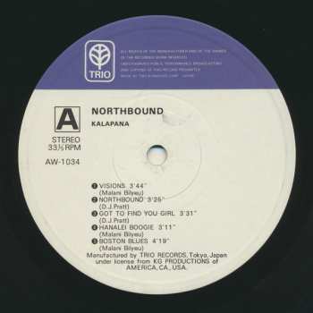 CD Kalapana: Northbound