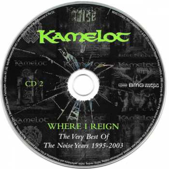 2CD Kamelot: Where I Reign - The Very Best Of The Noise Years 1995-2003 DIGI