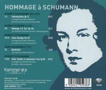 CD Kammerata Luxembourg: Hommage À Schumann