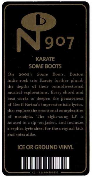 LP Karate: Some Boots LTD