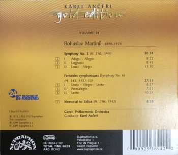 CD Bohuslav Martinů: Symphony No. 5 / Symphony No. 6 / Memorial To Lidice