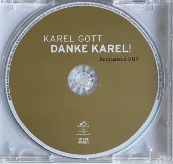 CD Karel Gott: Danke Karel!
