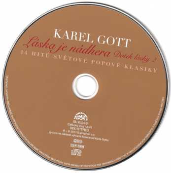 CD Karel Gott: Dotek Lásky 2 (Láska Je Nádhera)