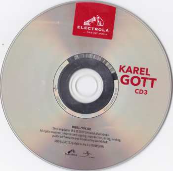 3CD/Coffret Karel Gott: Karel Gott