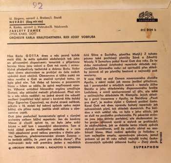 SP Karel Gott: Nevadí (Sag Mir Nie) / Zakletý Zámek