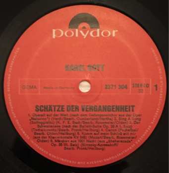 LP Karel Gott: Schätze Der Vergangenheit