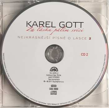 2CD Karel Gott: Za Lásku Pálím Svíci (Nejkrásnější Písně O Lásce 2)