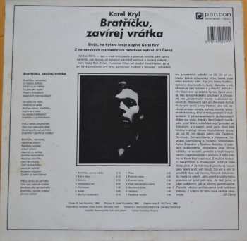LP Karel Kryl: Bratříčku, Zavírej Vrátka