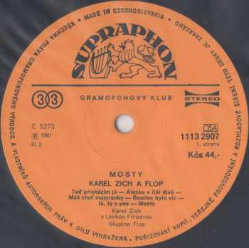 LP Karel Zich: Mosty