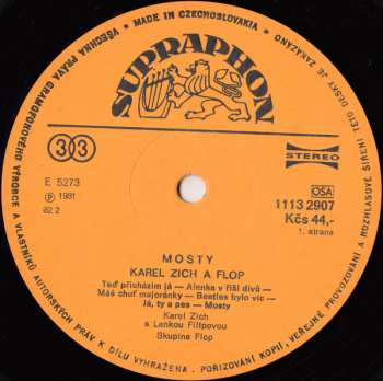 LP Karel Zich: Mosty