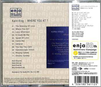 CD Karin Krog: Where You At?