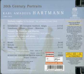 SACD Karl Amadeus Hartmann: Sinfonia Tragica / Concerto For Viola And Piano