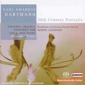 SACD Karl Amadeus Hartmann: Sinfonia Tragica / Concerto For Viola And Piano