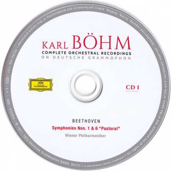 67CD/Coffret/Blu-ray Karl Böhm: Complete Orchestral Recordings on Deutsche Grammophon LTD
