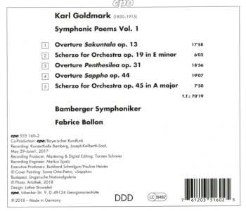 CD Karl Goldmark: Symphonic Poems Vol. 1