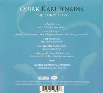CD Karl Jenkins: Quirk (The Concertos)