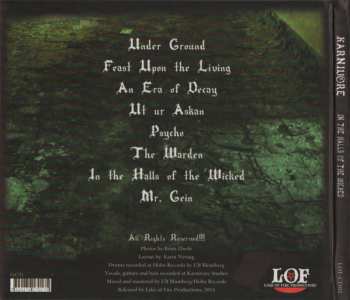 CD Karnivore: In The Halls Of The Wicked