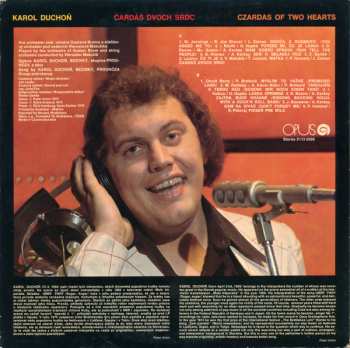 LP Karol Duchoň: Čardáš Dvoch Sŕdc = Czardas Of Two Hearts