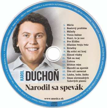 CD Karol Duchoň: Narodil Sa Spevák