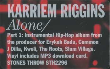 LP Karriem Riggins: Alone/