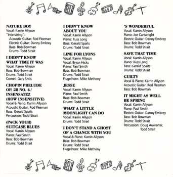 CD Karrin Allyson: I Didn't Know About You