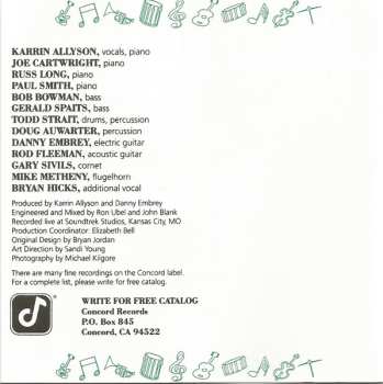 CD Karrin Allyson: I Didn't Know About You