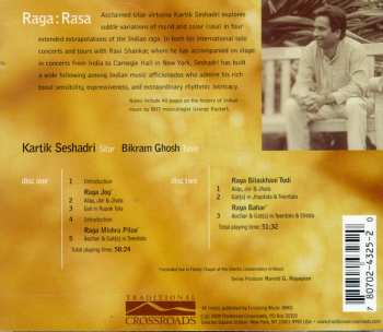 2CD Kartik Seshadri: Raga:Rasa - That Which Colors The Mind