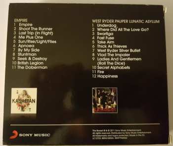 2CD/Coffret Kasabian: Empire /  West Ryder Pauper Lunatic Asylum