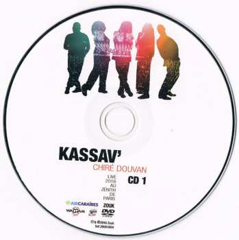 2CD/DVD Kassav': Chiré Douvan - Live 2016 Au Zénith De Paris 2016