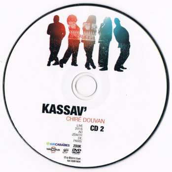 2CD/DVD Kassav': Chiré Douvan - Live 2016 Au Zénith De Paris 2016