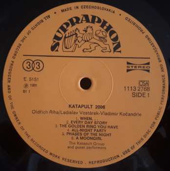 LP Katapult: Katapult 2006