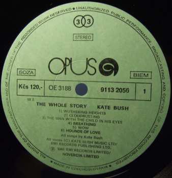 LP Kate Bush: The Whole Story