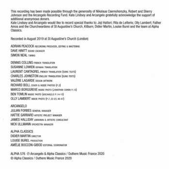 CD Kate Lindsey: Arianna