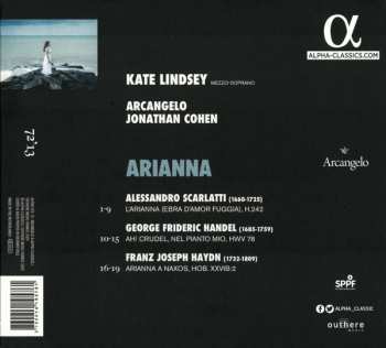 CD Kate Lindsey: Arianna