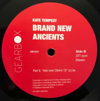 2LP Kate Tempest: Brand New Ancients