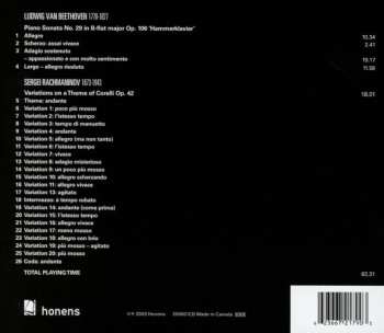 CD Katherine Chi: Beethoven - Rachmaninov