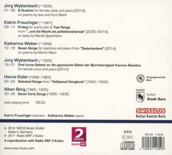 CD Katrin Frauchiger: Vom Sprenger Des Gartens