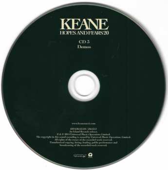 3CD/SP/Coffret Keane: Hopes And Fears 20 DLX | LTD