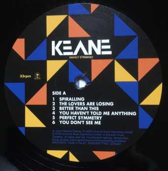 LP Keane: Perfect Symmetry
