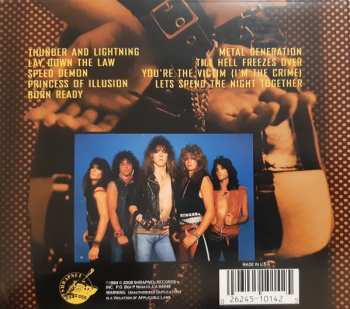 CD Keel: Lay Down The Law DIGI