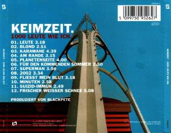CD Keimzeit: 1000 Leute Wie Ich