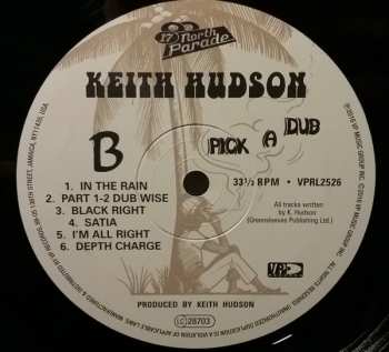 2LP Keith Hudson: Pick A Dub LTD