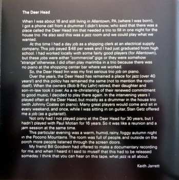CD Keith Jarrett: At The Deer Head Inn