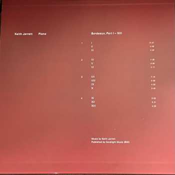 2LP Keith Jarrett: Bordeaux Concert