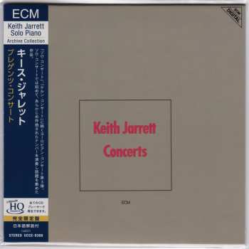 CD Keith Jarrett: Concerts LTD