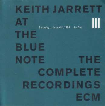 6CD/Coffret Keith Jarrett: Keith Jarrett At The Blue Note - The Complete Recordings